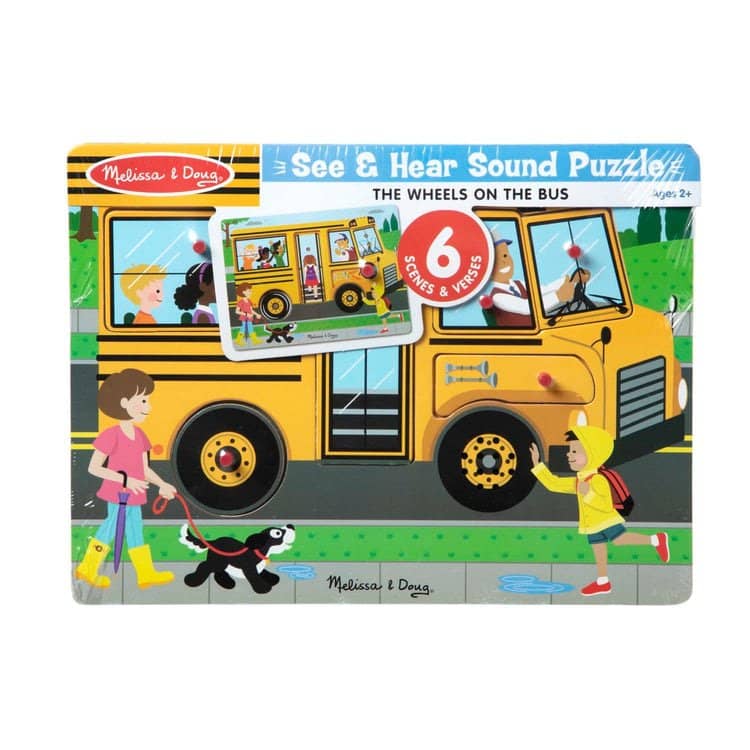 Melissa & Doug - The Wheels On The Bus Sound Puzzle - Image 3