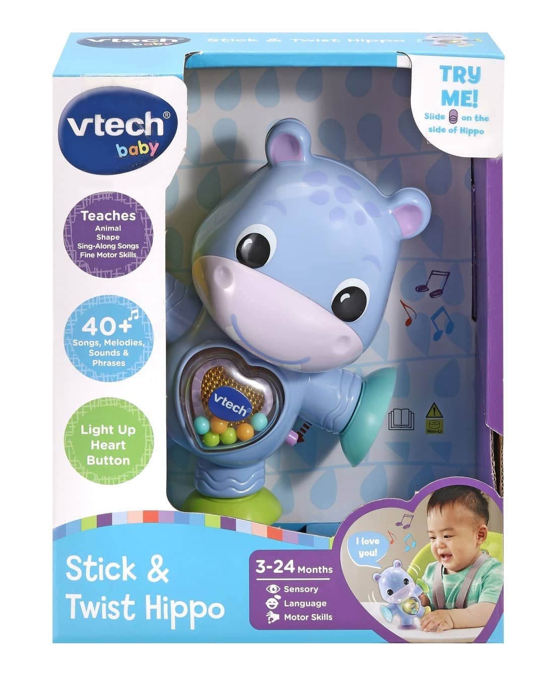 Vtech - Stick & Twist Hippo