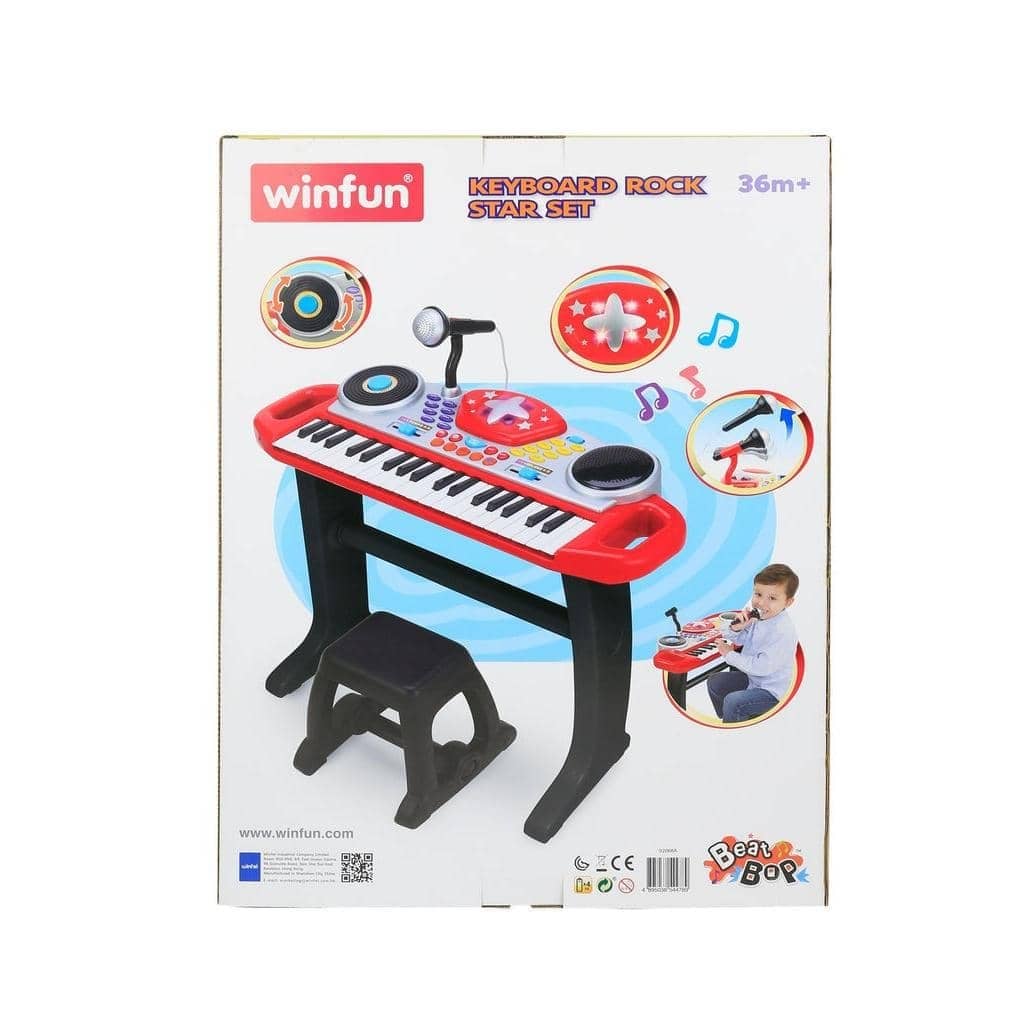 Winfun Beat Bop Keyboard Rock Star Set - Image 2
