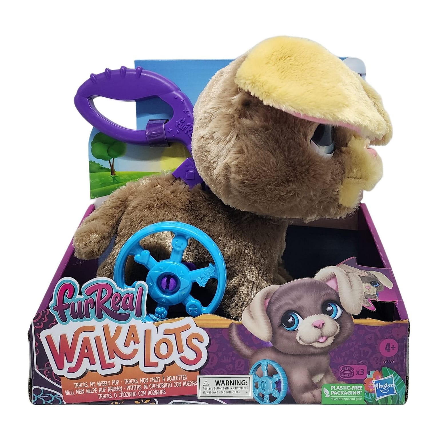 Furreal - Walkalots Tracks My Wheely Pup - Hasbro