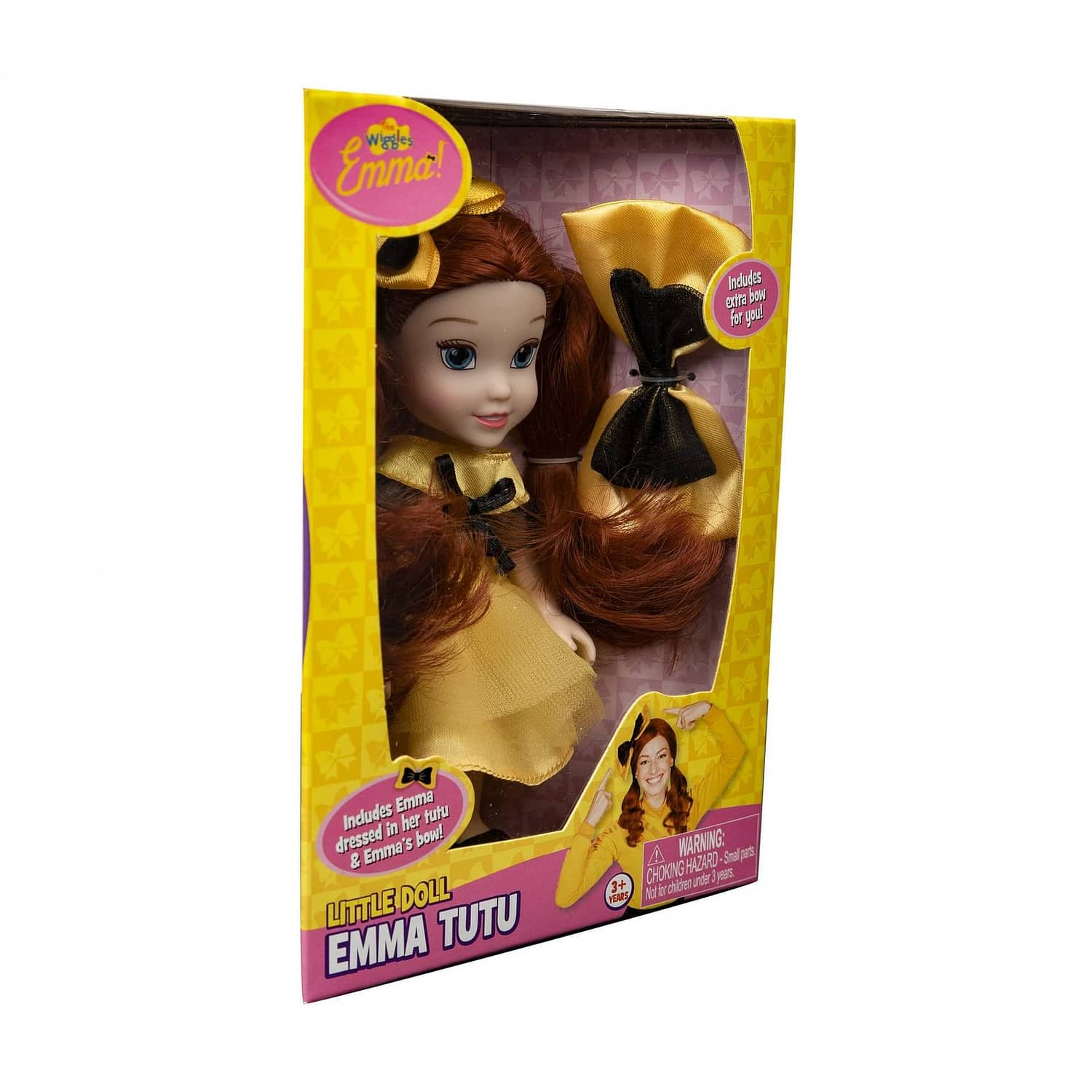 The Wiggles - 15cm Emma Doll With Bow For You Assorted - Image 2