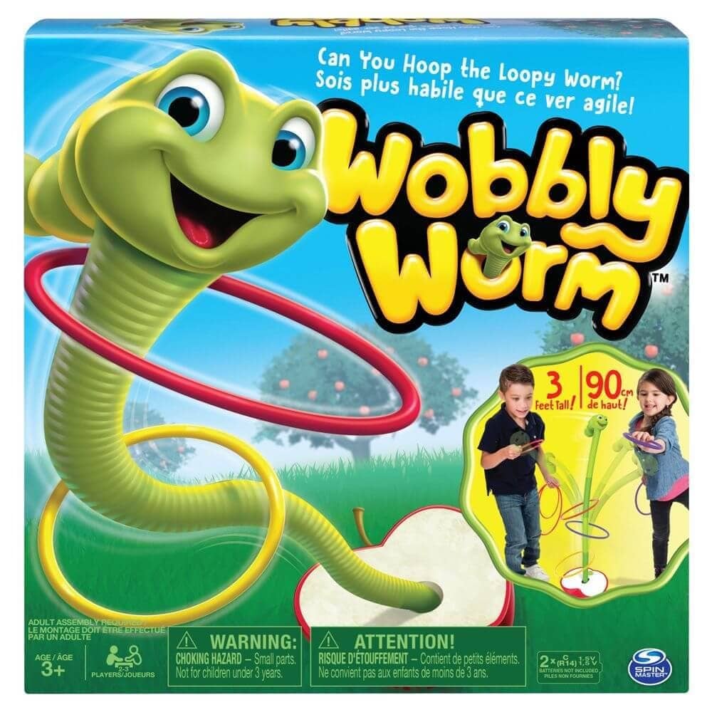Wobbly Worm Hoop Loop Twisty Active Game