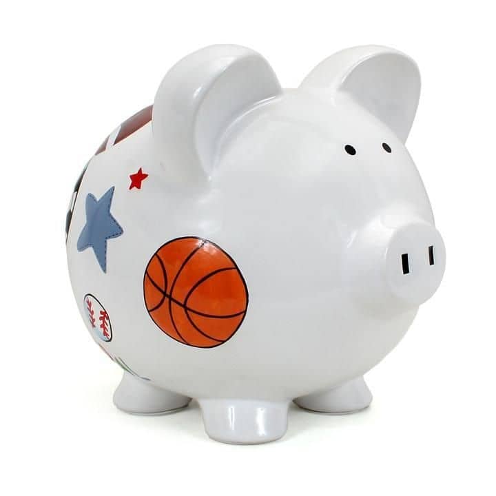 Cotton Candy - Sports Piggy Bank
