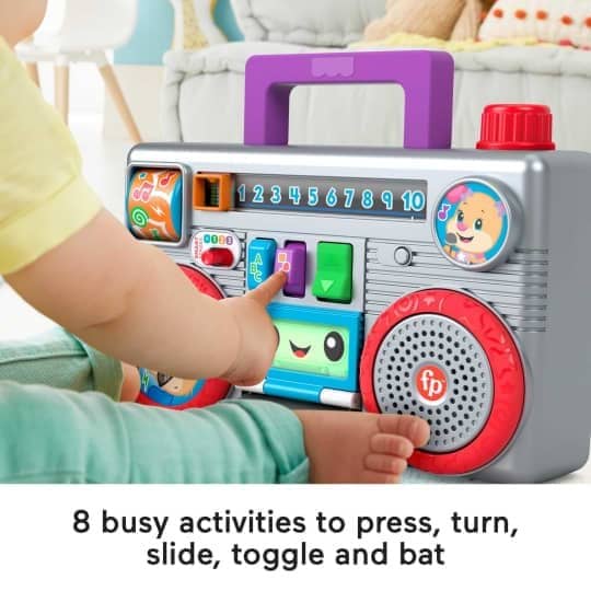 Fisher-Price - Laugh & Learn Busy Boombox - Image 5