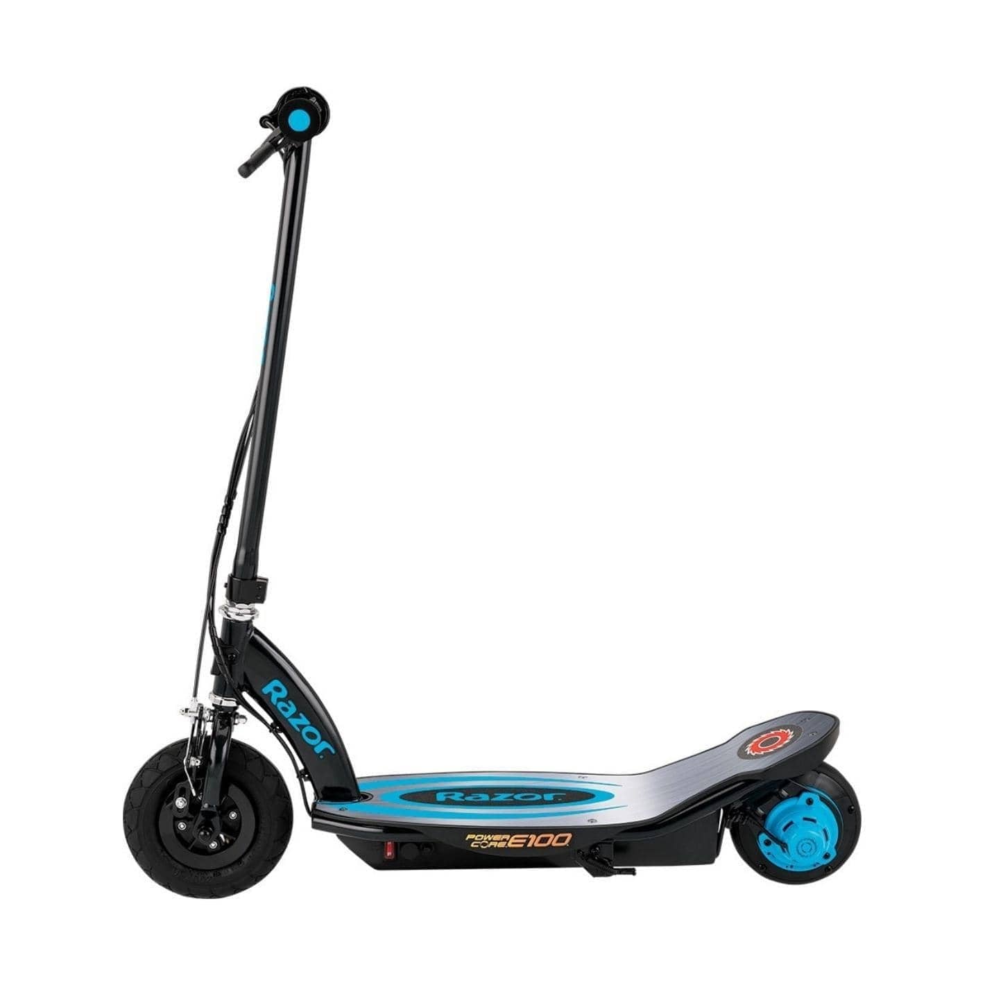 Razor Power Core E100 Electric Scooter - Blue Aluminium Deck - Image 4