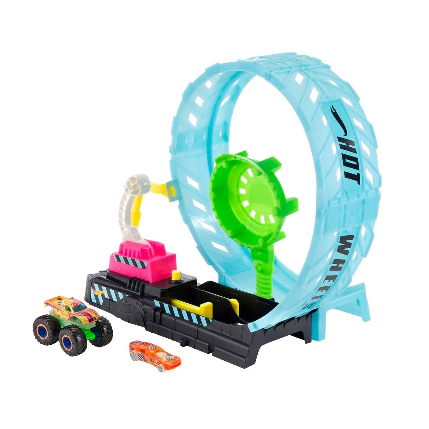 Hot Wheels® - Monster Trucks Glow-in-the Dark Epic Loop Challenge Playset - Image 2