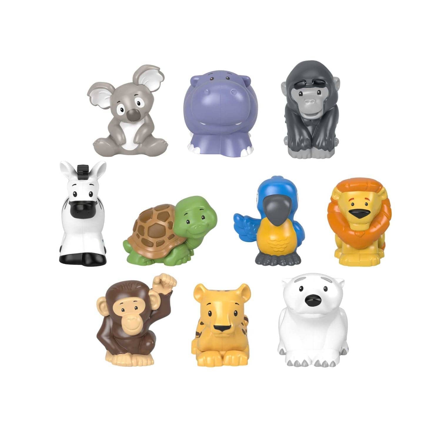 Fisher-Price - Little People 10-piece Animal Figure Set - Image 2