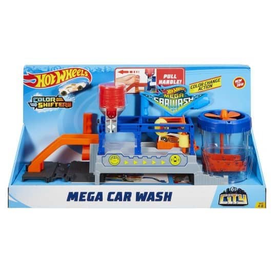 Hot Wheels® - Mega Car Wash Play Set  Mattel