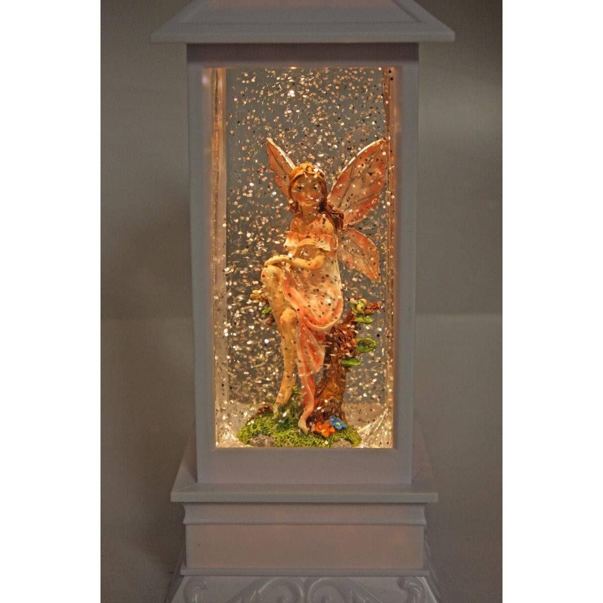Cotton Candy - White Glitter Lantern Pink Fairy - Image 2
