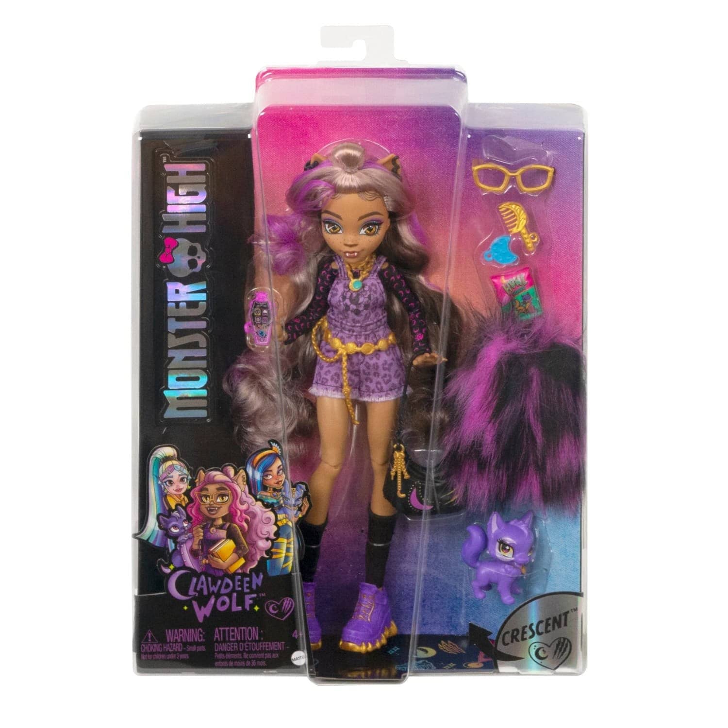 Monster High - Clawdeen Wolf Doll With Pet And Accessories - Image 4