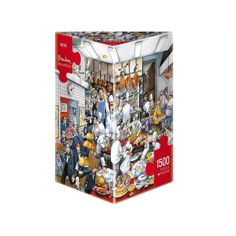 Heye - Blachon Bon Apetit Jigsaw Puzzle 1500 Pieces