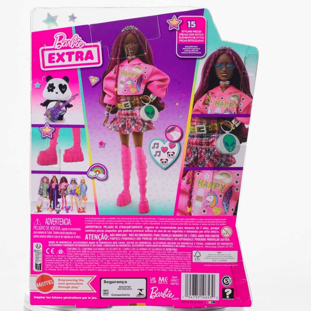 Barbie Doll With Pet Panda Barbie Extra Kids Toys And Gifts - Image 6