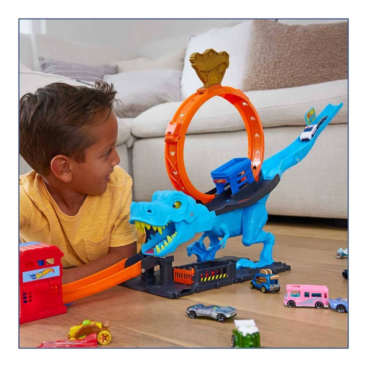 Hot Wheels® - City T-Rex Chomp Down™ playset - Image 6