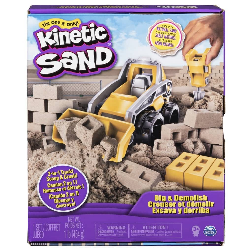 Kinetic Sand - Dig & Demolish
