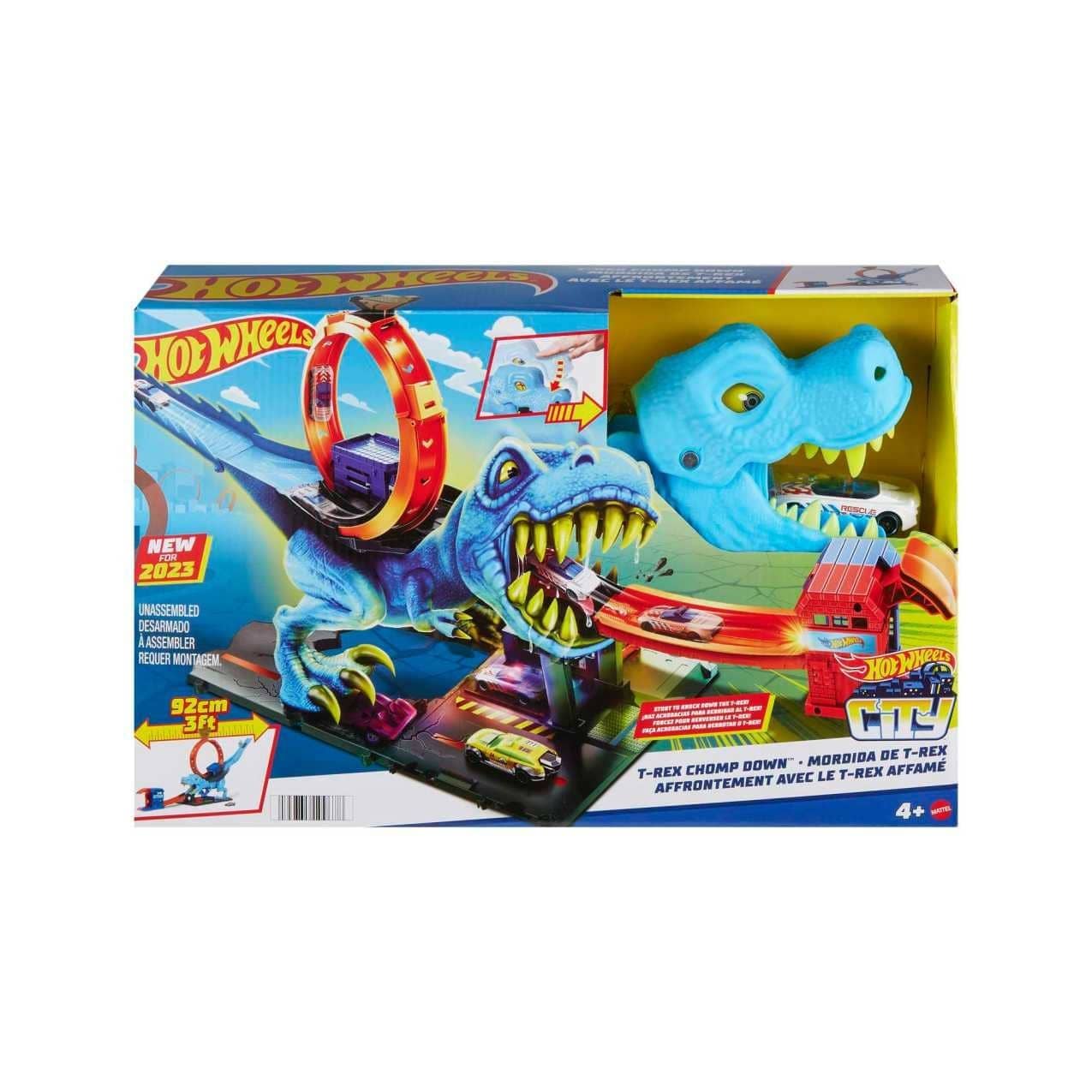 Hot Wheels® - City T-Rex Chomp Down™ playset