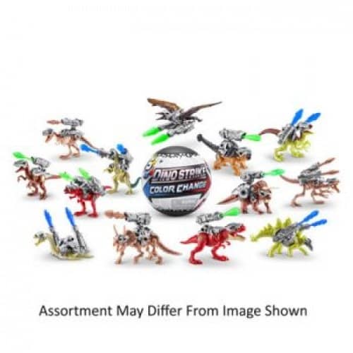 5 Surprise Dino Strike Color Change Assorted