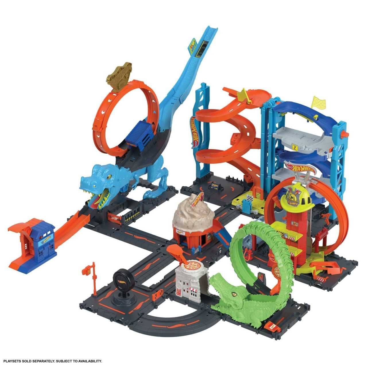 Hot Wheels® - City T-Rex Chomp Down™ playset - Image 3