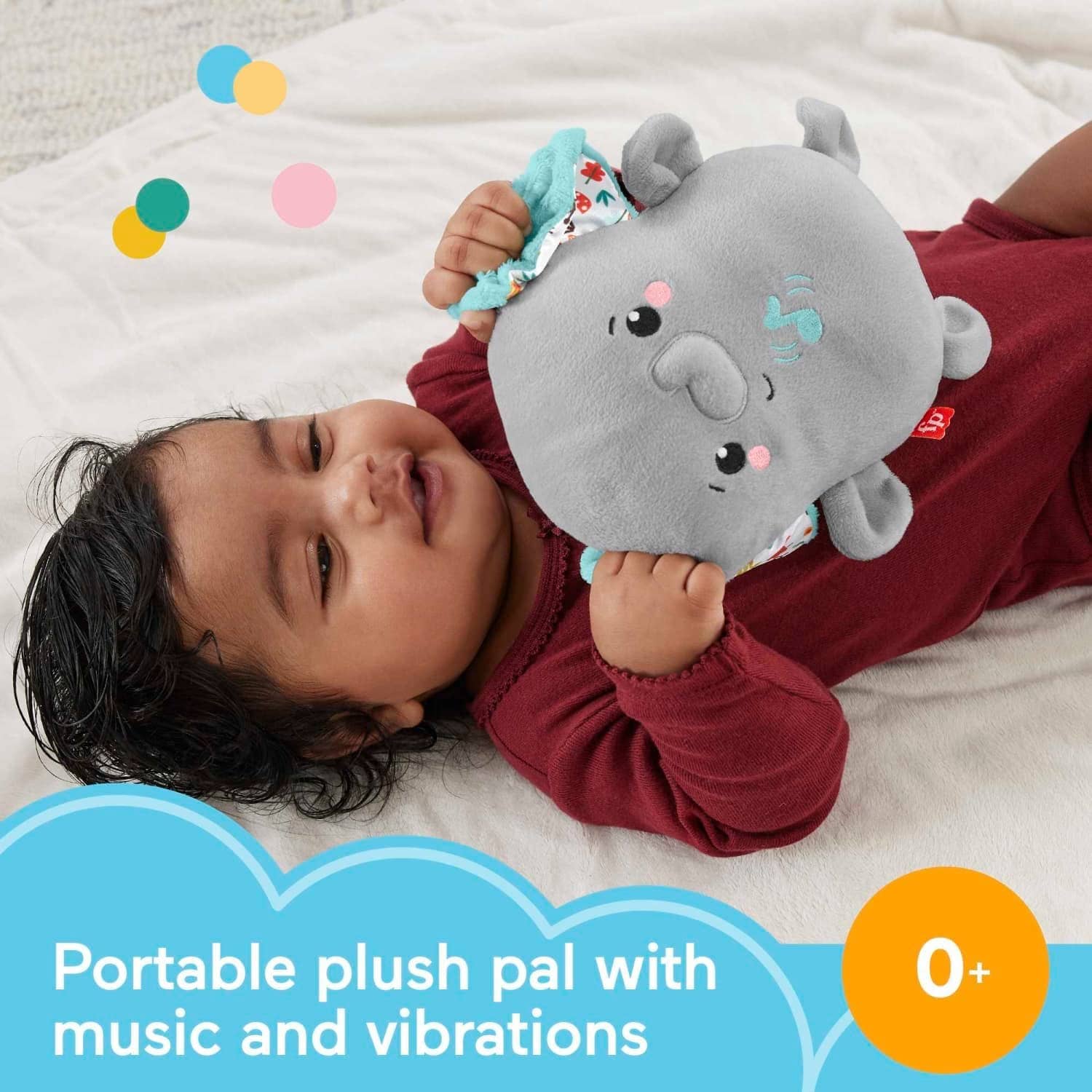 Fisher-Price - Calming Vibes Elephant Soother - Image 3