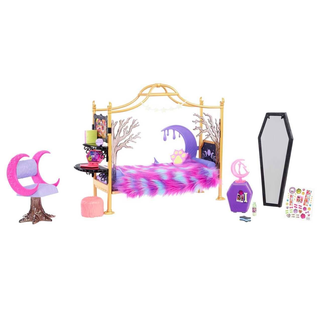 Monster High - Toys Clawdeen Wolf Bedroom Playset