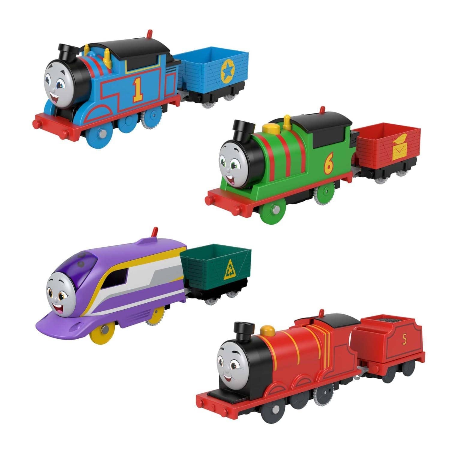 Thomas & Friends Motorized Character Trains Set Of 4 Engines - Image 5