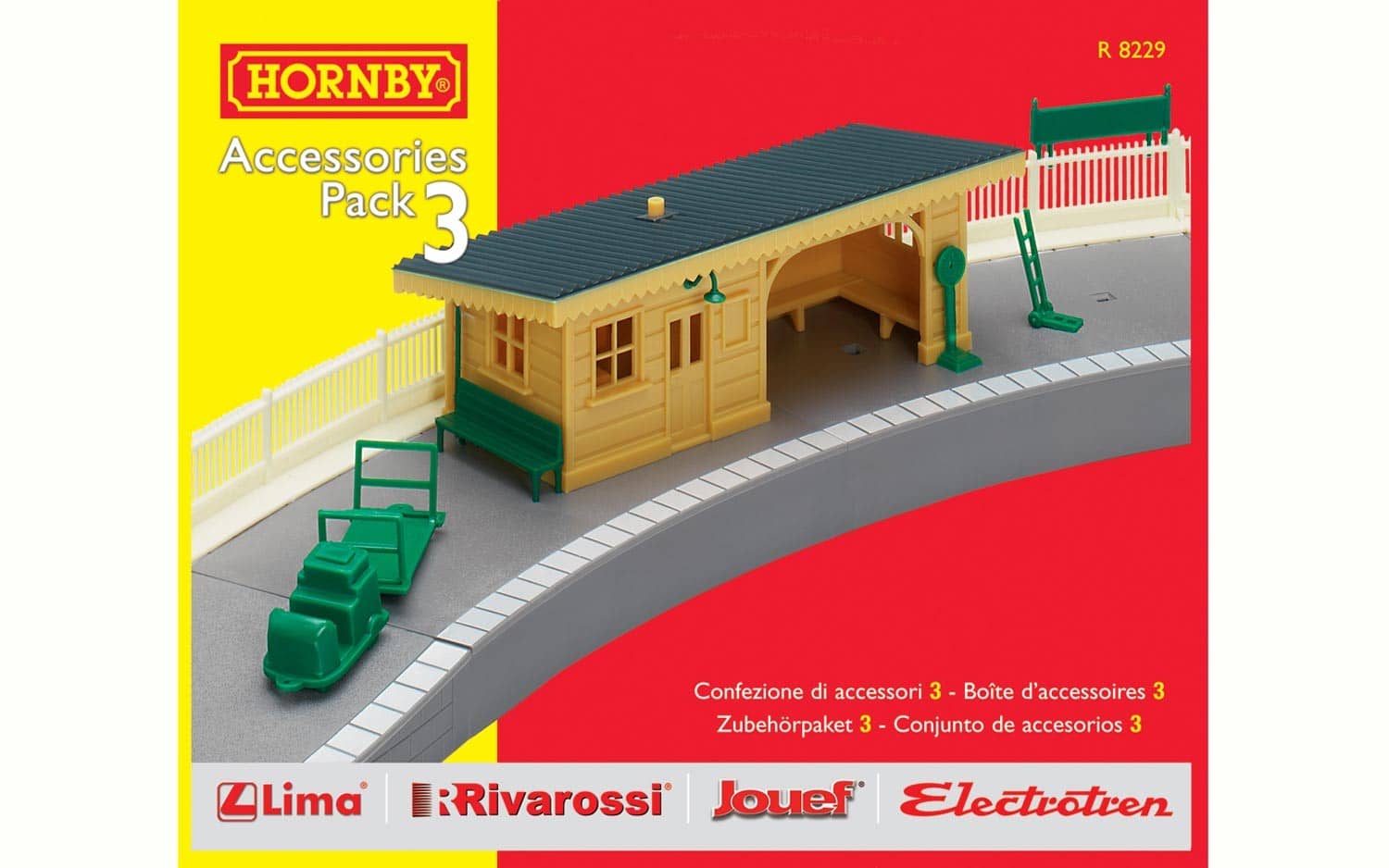 HORNBY TrakMat Accessories Pack 3 R8229