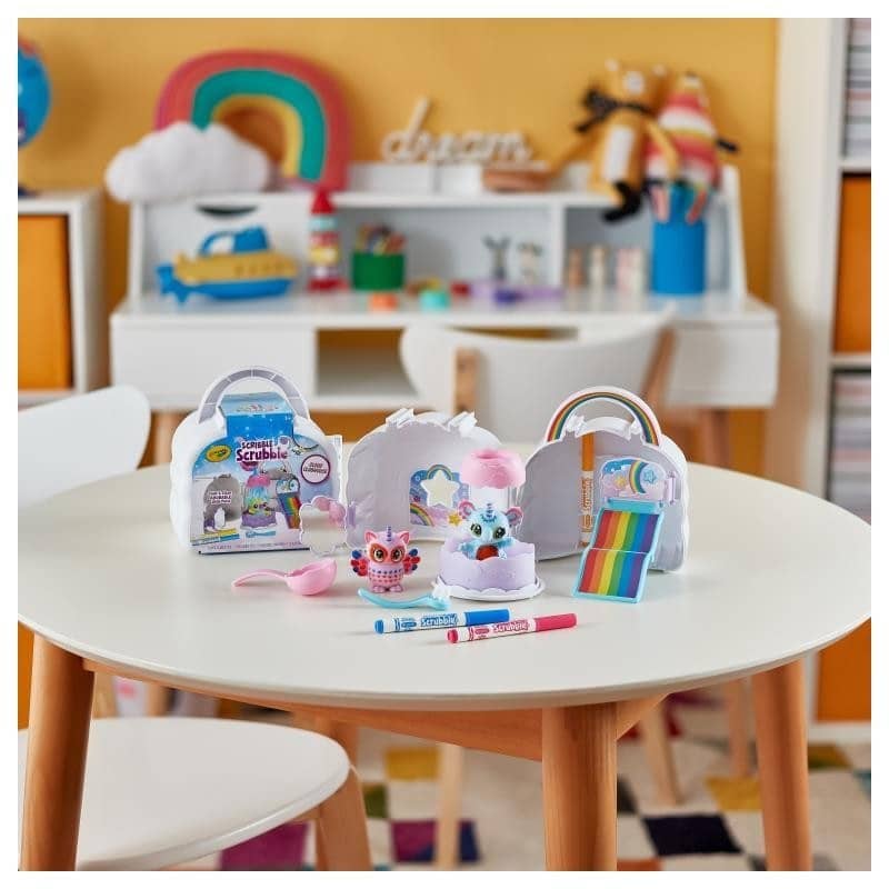 Crayola Scribble Scrubbie Peculiar Pets Cloud Club House - Image 3