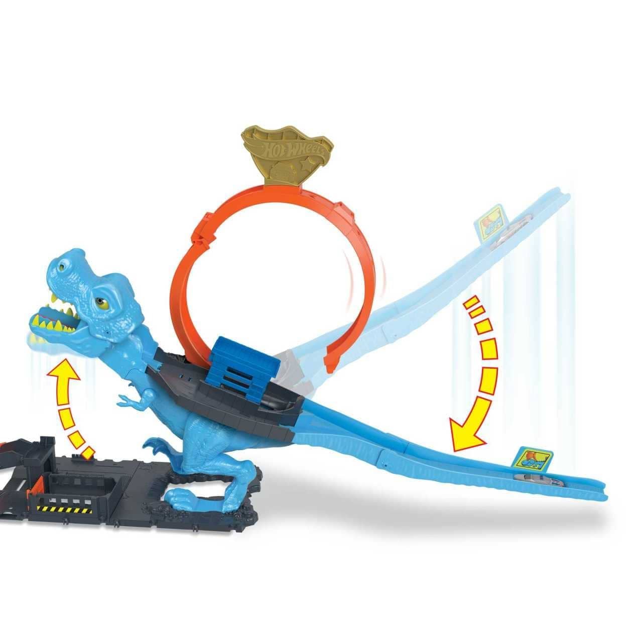 Hot Wheels® - City T-Rex Chomp Down™ playset - Image 4