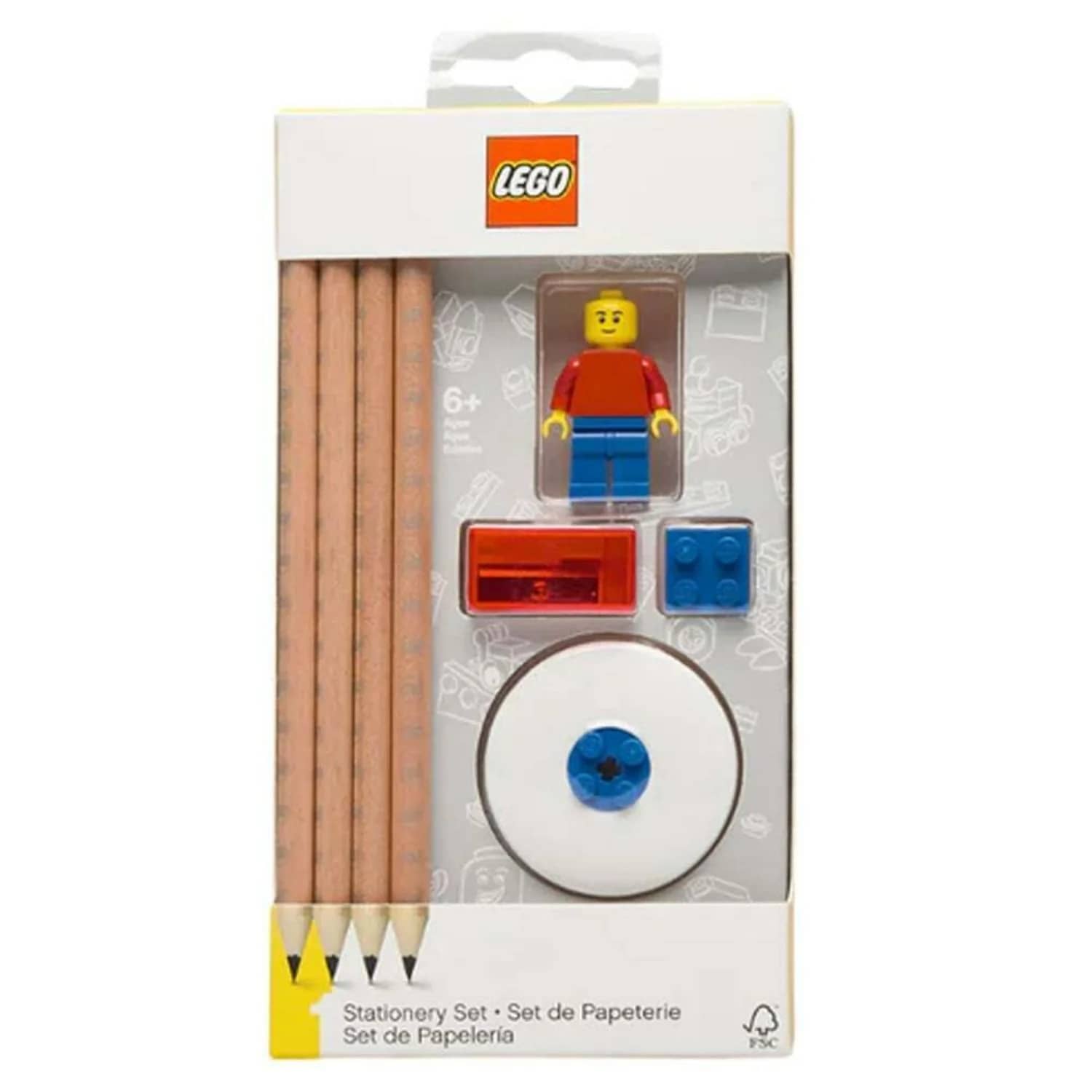 LEGO Stationery Set with Minifigure