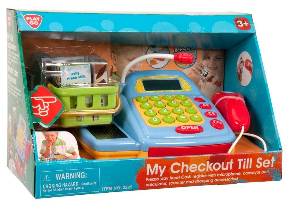 My Checkout Cash Register Till Set 36 Piece Playgo Toys Ent. Ltd