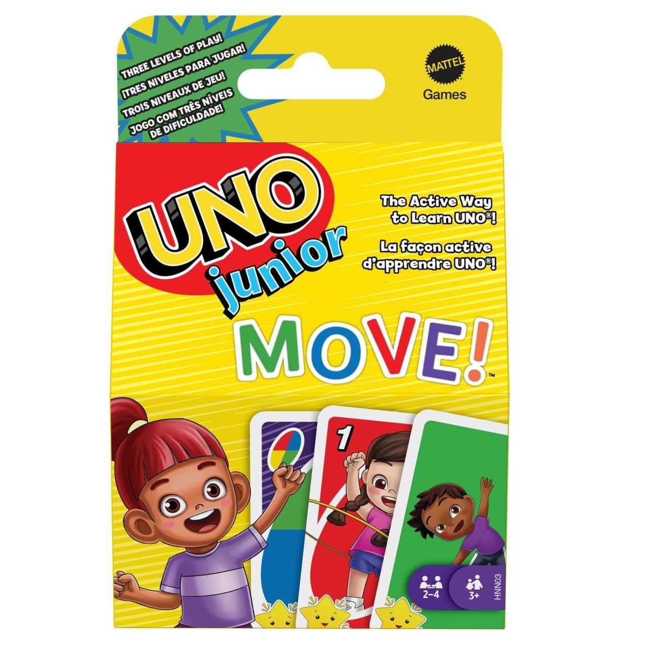 UNO Junior Move Card Game