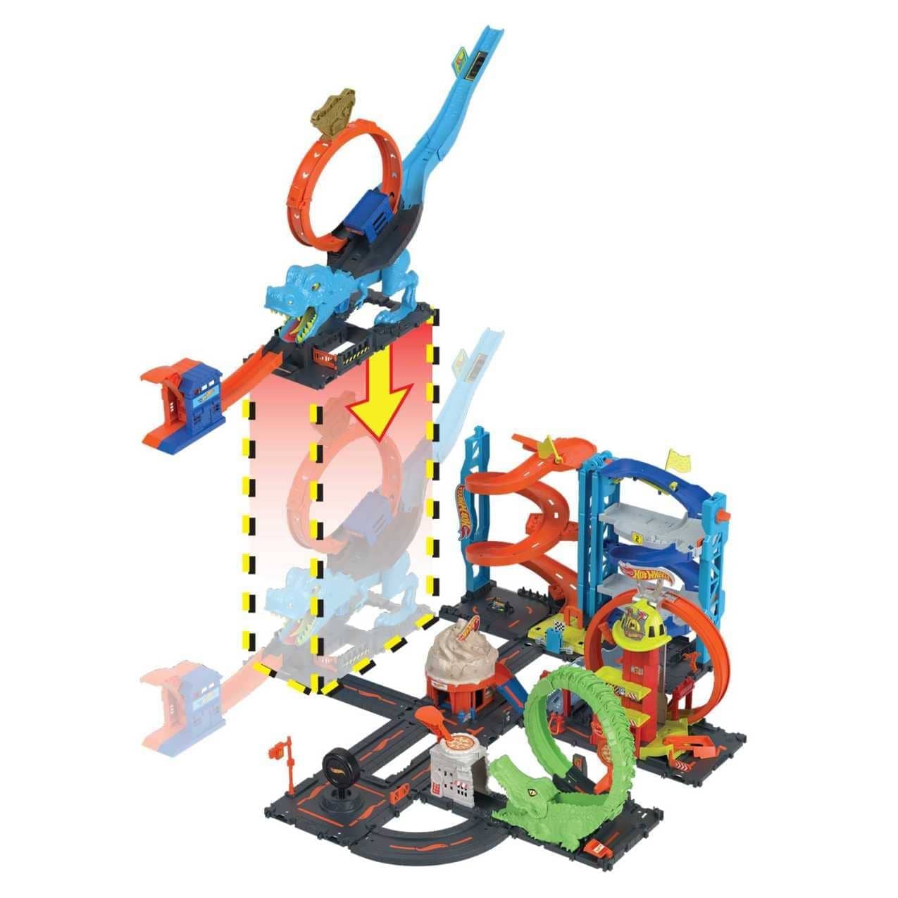 Hot Wheels® - City T-Rex Chomp Down™ playset - Image 7
