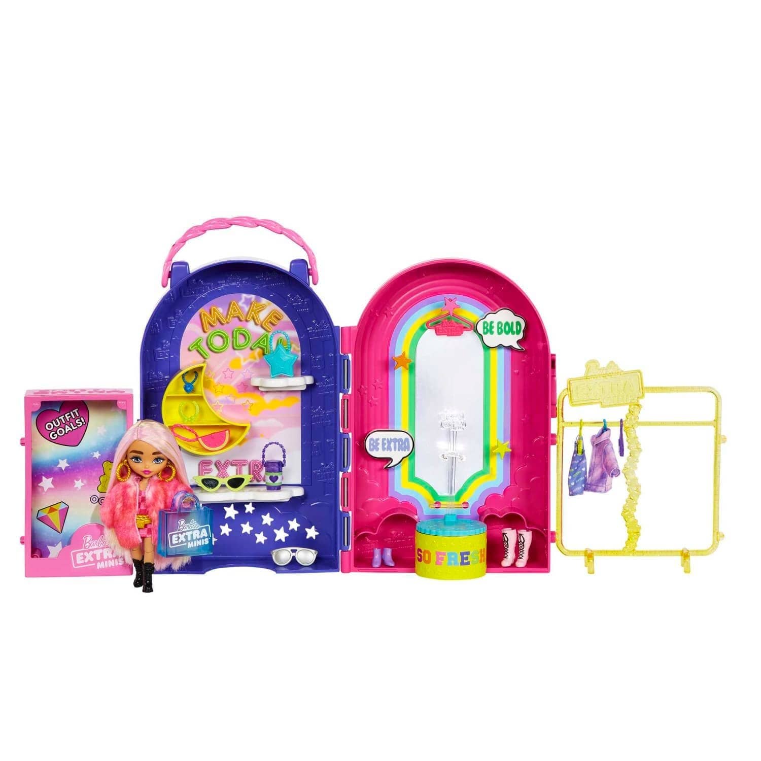 Barbie Mini Toys Barbie Extra Boutique Set With Doll And Accessories - Image 2