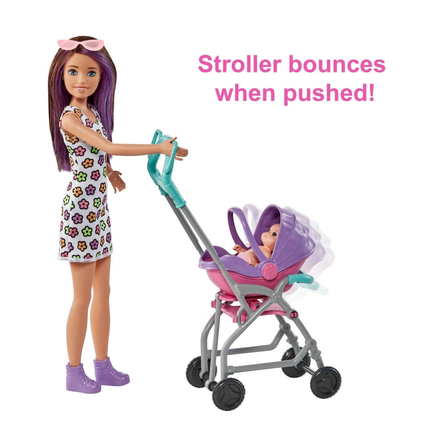 Barbie Skipper Babysitters Inc. Doll & Stroller Playset For 3 Years & Up - Image 2