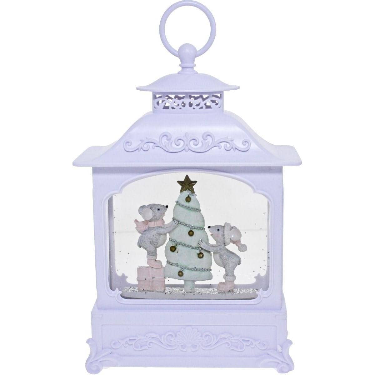 Cotton Candy - Xmas Led Lantern Mice / Tree