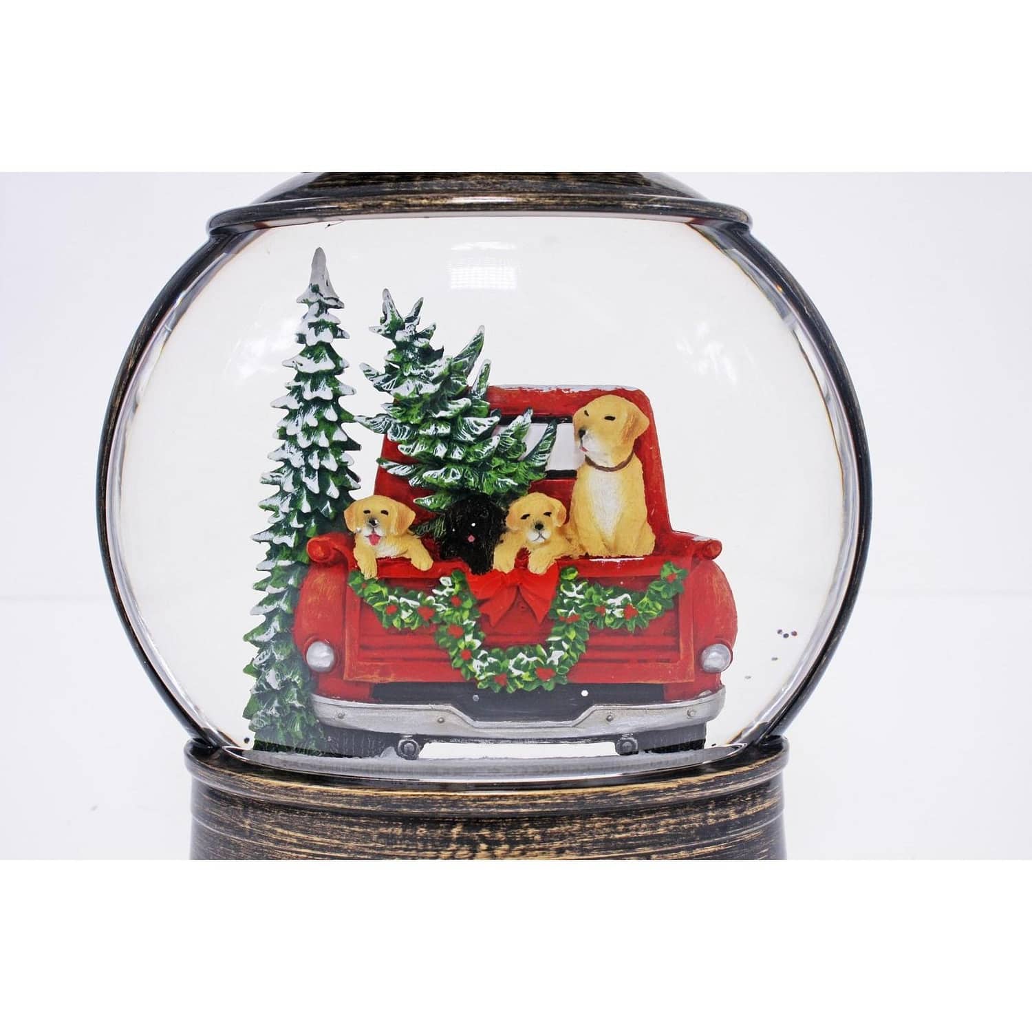 Cotton Candy - Xmas Led Lantern Dogs In Ute - Image 2