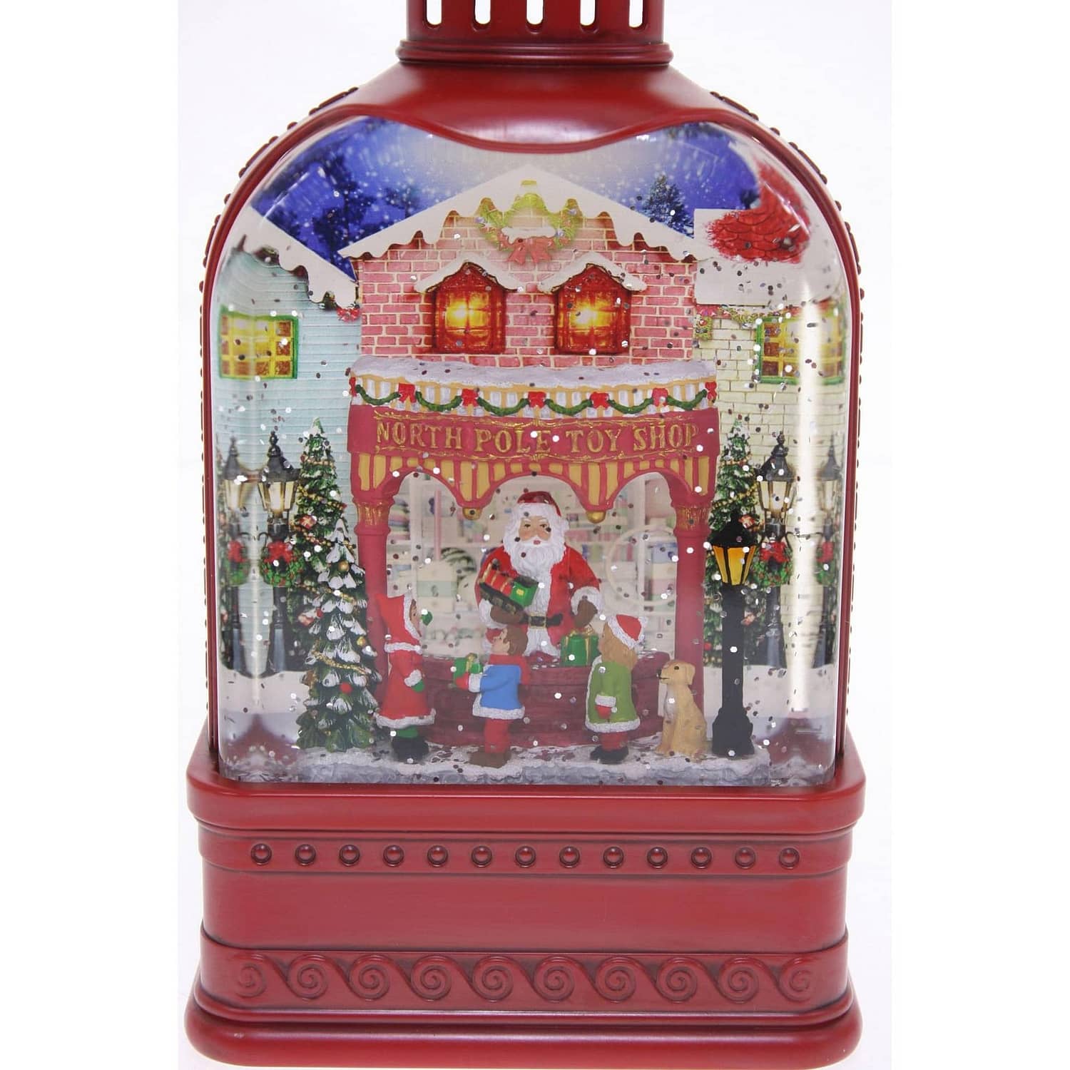 Cotton Candy - Xmas Red Lantern Med Santa - Image 3