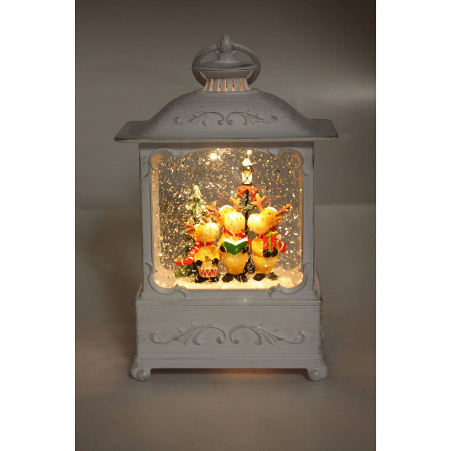 Cotton Candy - Xmas White Lantern Medium Reindeer Carol - Image 2