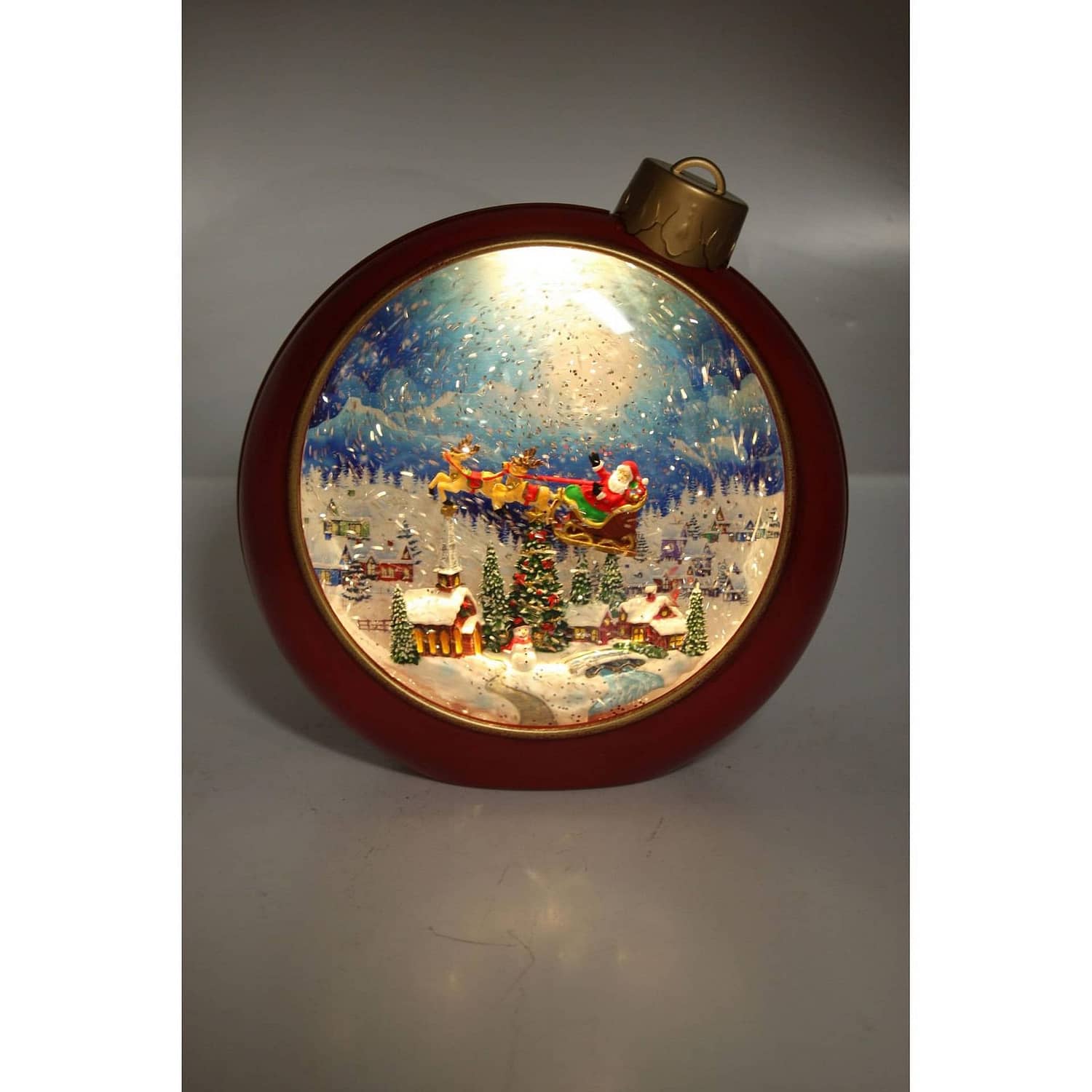 Cotton Candy - Xmas Red Bauble Lantern Santa Sleigh - Image 2