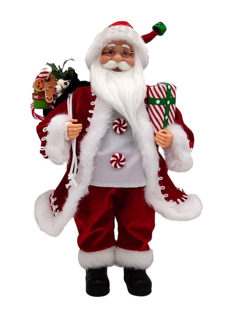 Cotton Candy - Xmas 45cm Musical Standing Santa