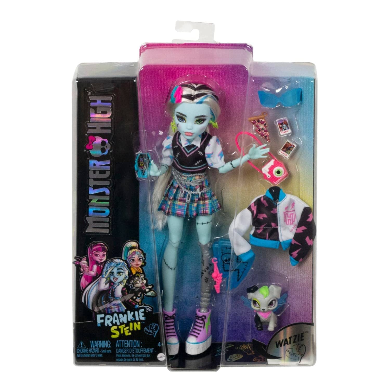 Monster High - Frankie Stein Doll With Pet And Accessories - Image 5