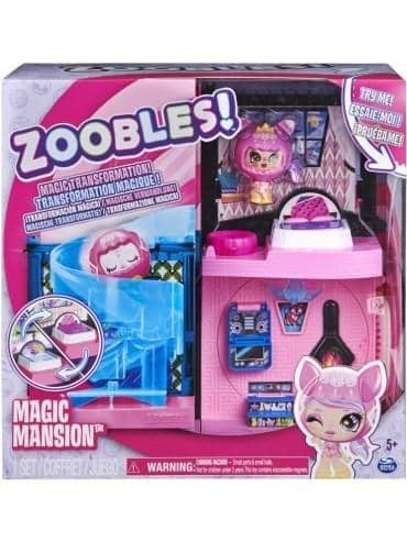 Zoobles Magic Mansion Transformation Playset