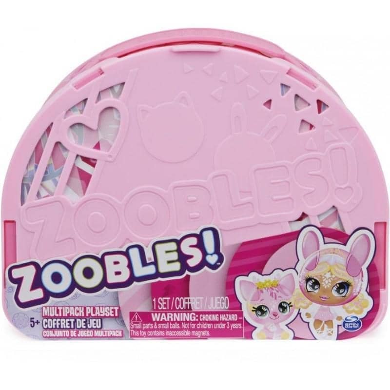 Zoobles Dance Studio Multipack Playset And Storage Case With 3 Exclusive Transforming Collectible Figures Multi Pack