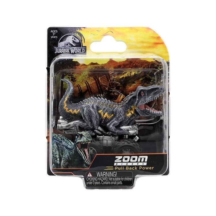 Jurassic World Zoom Riders Pull-back Powered Cars Assorted - Image 4