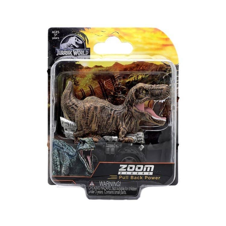 Jurassic World Zoom Riders Pull-back Powered Cars Assorted - Image 5