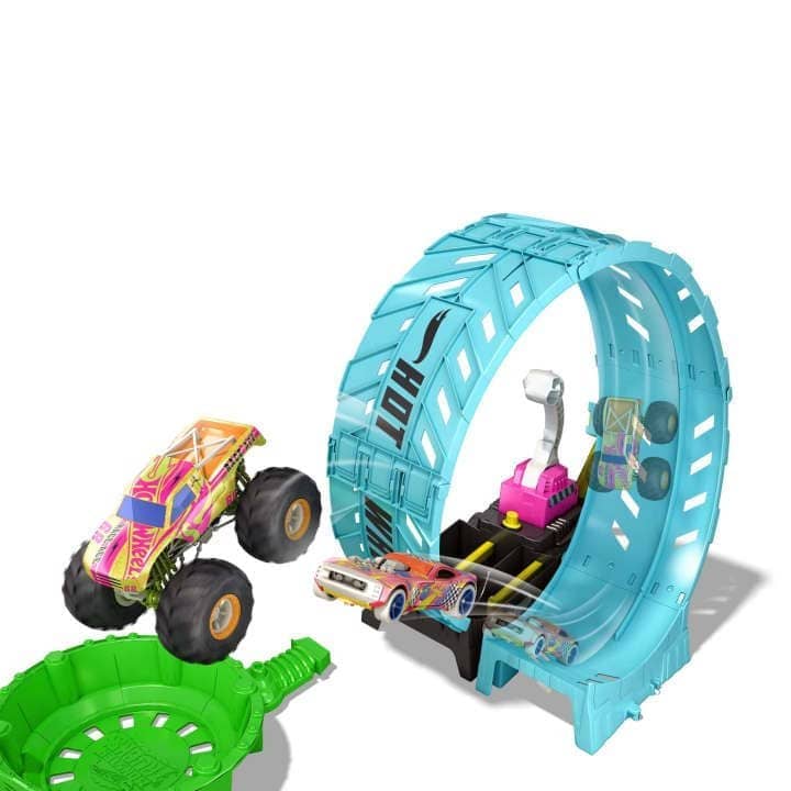 Hot Wheels® - Monster Trucks Glow-in-the Dark Epic Loop Challenge Playset - Image 3
