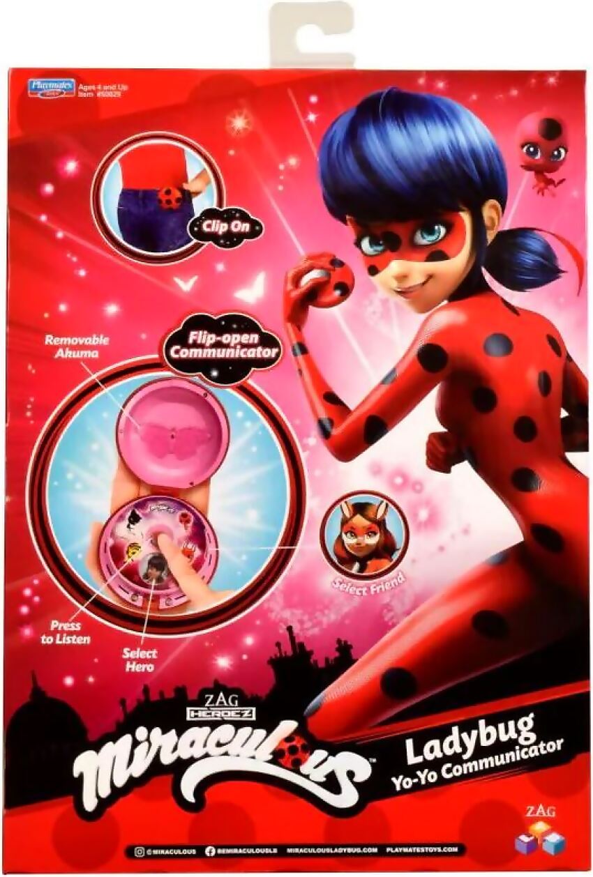 Miraculous Ladybug - Electronic Roleplay Ladybug Yo Yo Communicator - Image 2