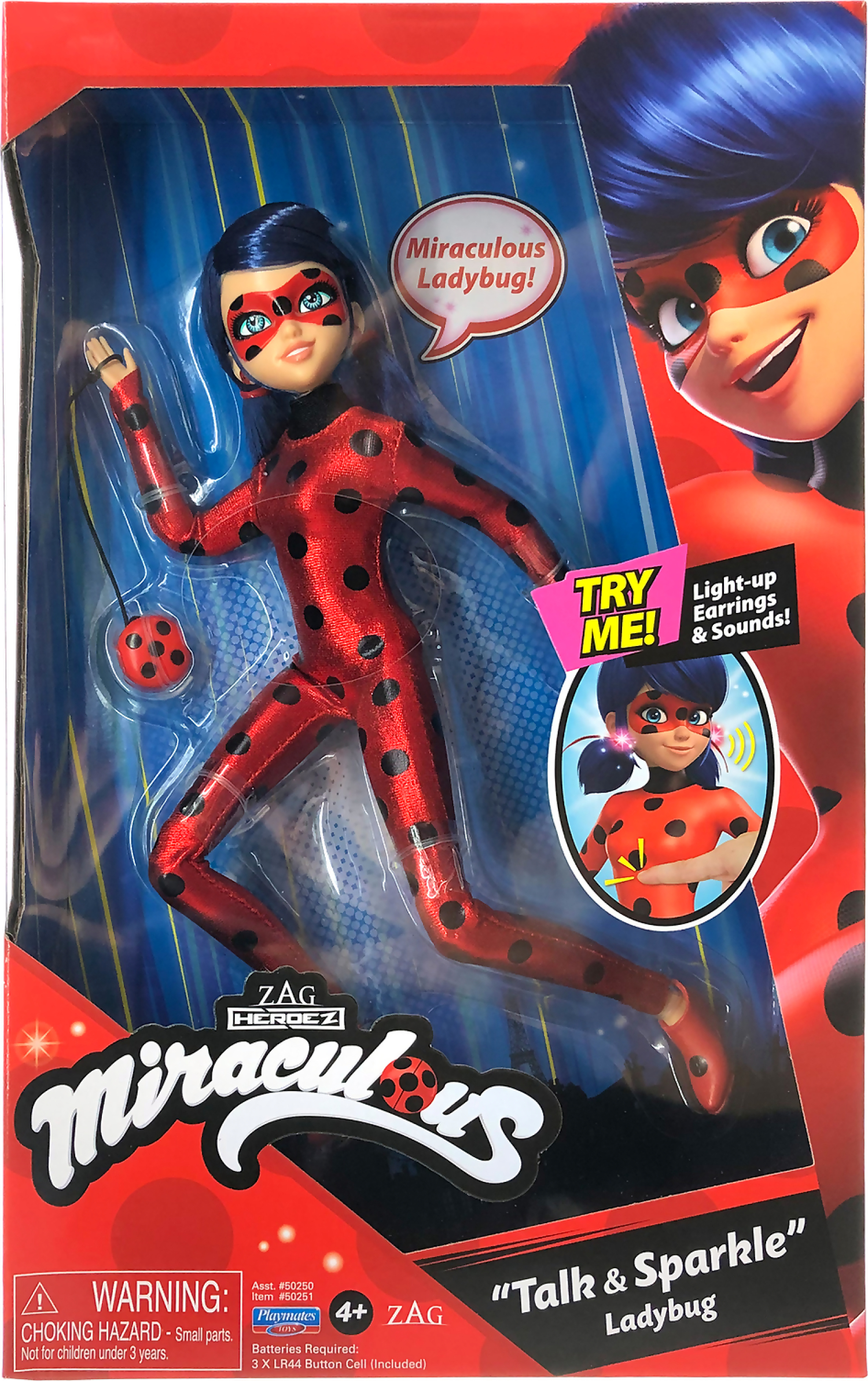 Miraculous Ladybug - ''talk & Sparkle Ladybug''