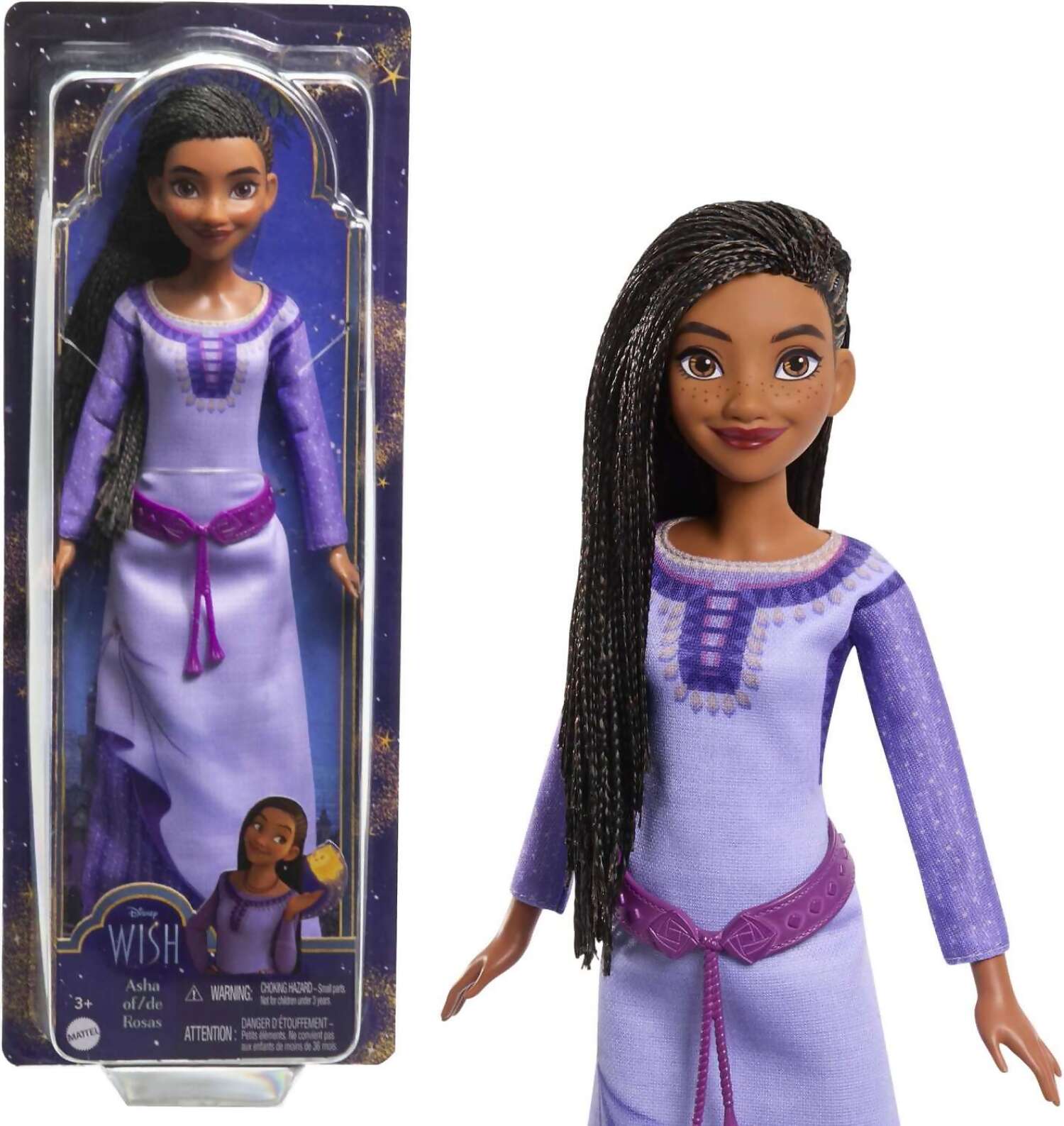 Disney Wish - Asha Of Rosas Posable Fashion Doll - Mattel