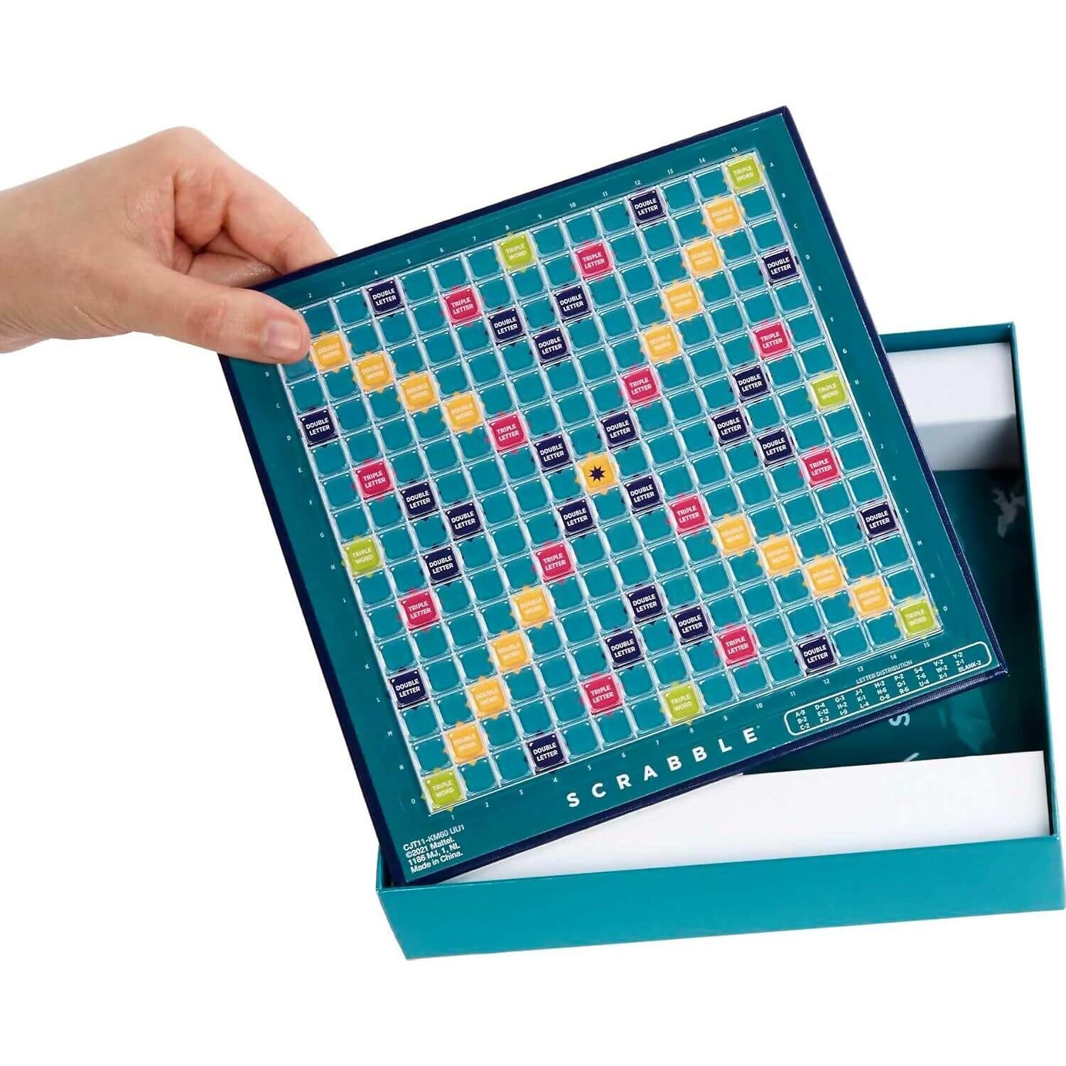 Scrabble - Travel Scrabble Board Game - Mattel - Image 4