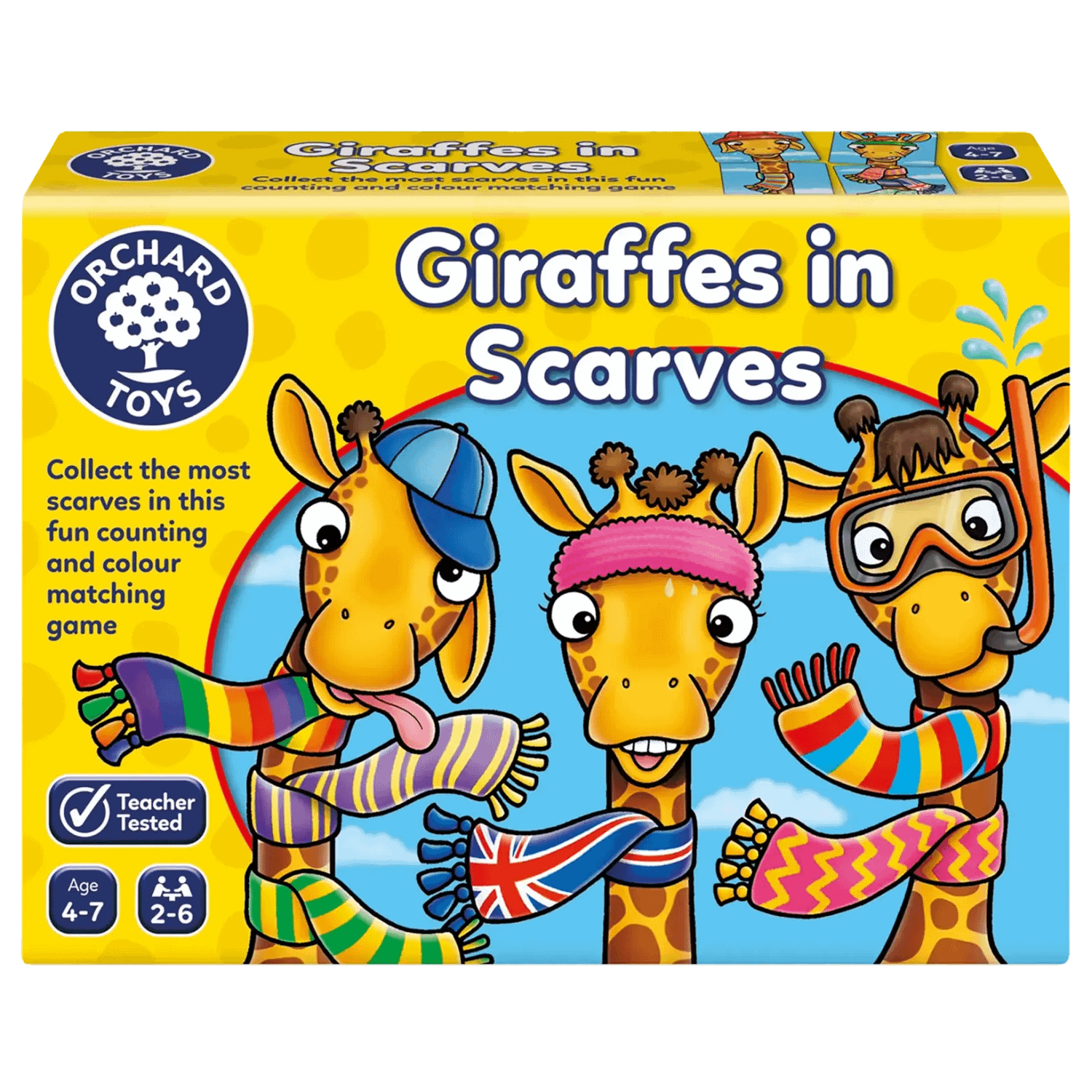 Orchard Toys - Giraffes in Scarves Game